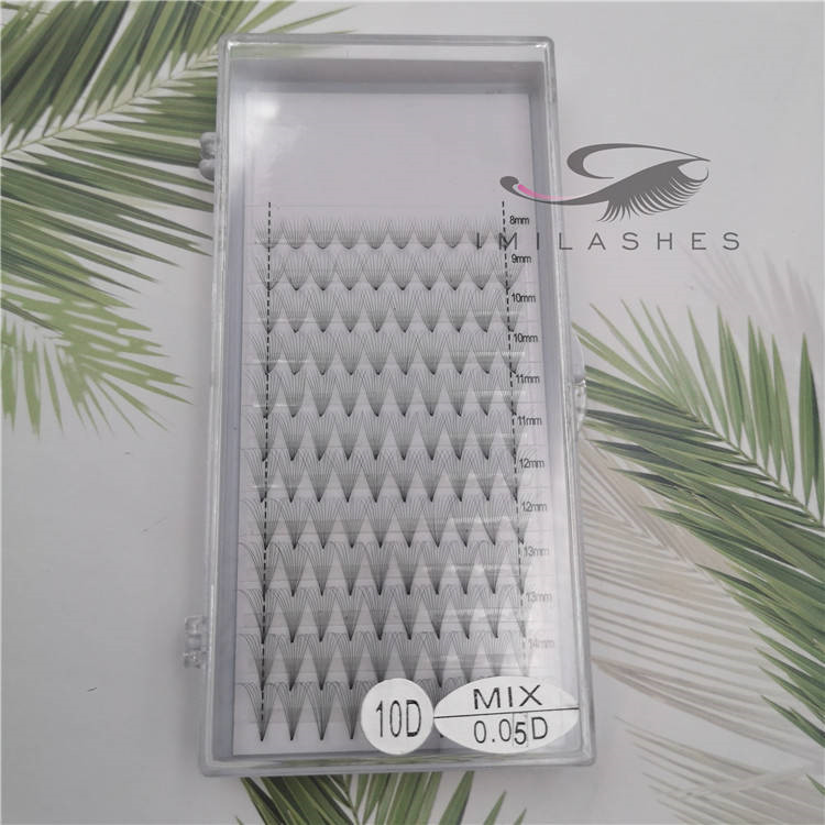 Wholesale 10D premade fan eyelash extensions-V